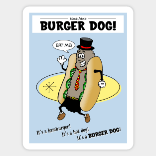 Uncle John's Burger Dog Magnet